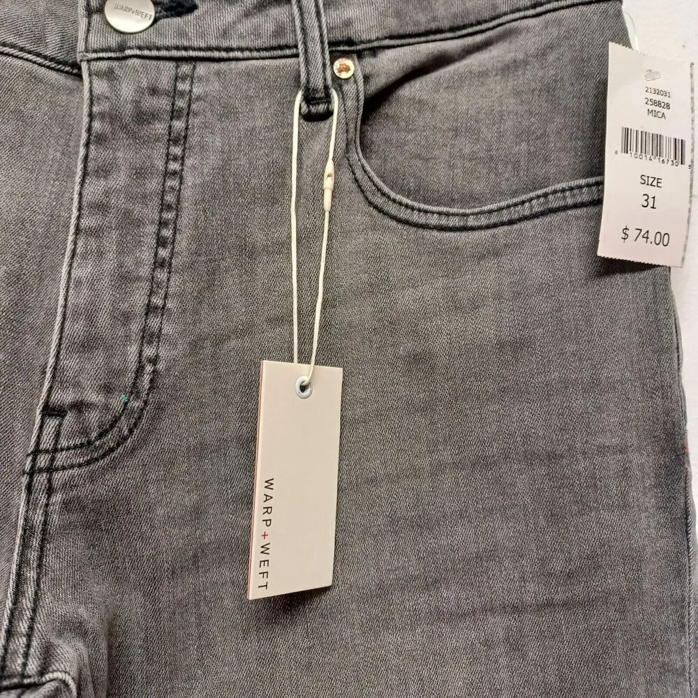 Warp + Weft AMS Amsterdam Slim Fit Men's Stretch Jeans Size 31x28